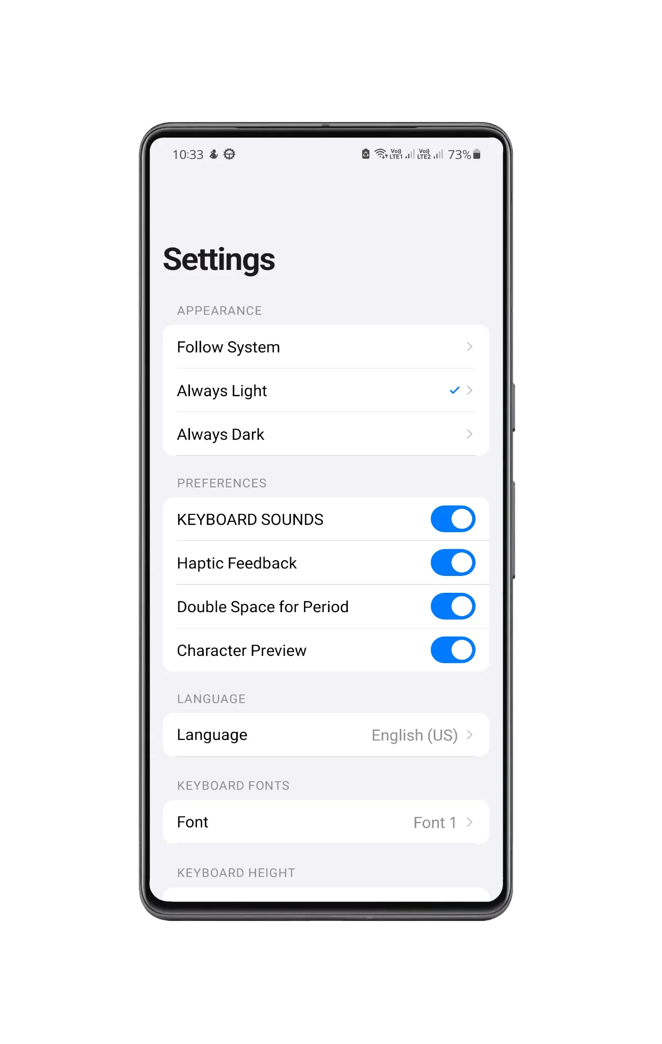 RCKeyboard Screenshot 3